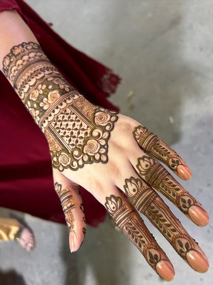 3D Henna Touch - Festive & Occasional Mehndi Intricate Indo-Arabic & Fusion Styles photo 19
