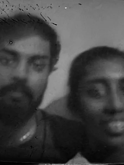 A soft-focus, atmospheric portrait taken with a handmade analog camera. The unique characteristics of these DIY cameras produce one-of-a-kind images that are impossible to replicate with digital equipment.