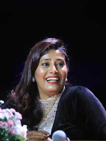 The joy of seeing a dream come to life. This candid moment captures my happiness watching the incredible talent on display at one of our IIGF events.