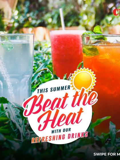 This summer, beat the heat with our refreshing drinks. From fruity juices to classic coolers, we have a sip for every mood.