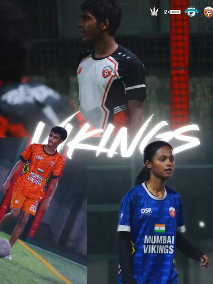 A collage featuring our male and female players. At Vikings, talent has no gender.