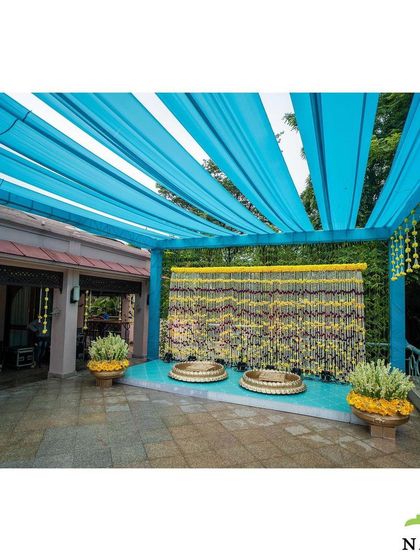 Nalesa by Geethanjali Santosh - Wedding Planning & Decoration Vibrant Haldi & Mehendi Functions photo 25