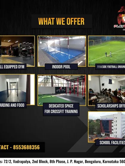 We provide everything a player needs to train like a professional. This includes our well-equipped gym, indoor swimming pool for recovery, 11-a-side football ground, and full boarding and food facilities for our residential athletes.