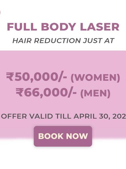 Don't miss our limited-time offers on full body laser hair reduction. We provide clear pricing for both men and women, making it easy to plan your journey to smoother skin.