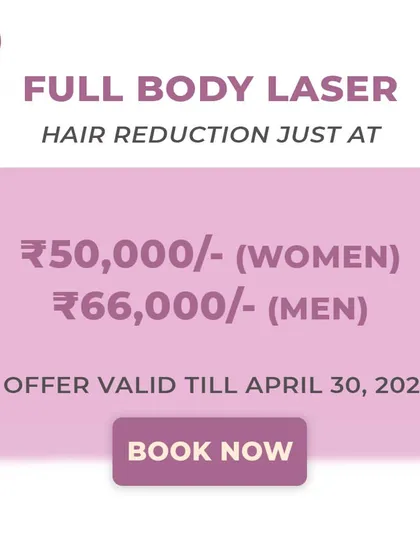 Don't miss our limited-time offers on full body laser hair reduction. We provide clear pricing for both men and women, making it easy to plan your journey to smoother skin.