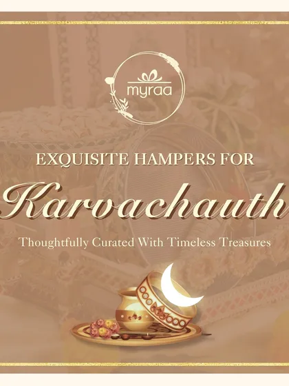 Introducing my exquisite hampers for Karwa Chauth, thoughtfully curated with timeless treasures to make the day unforgettable.