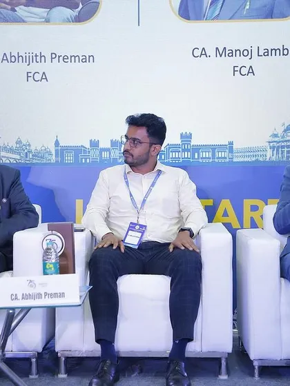 A view of the panel discussion on startup finance. Being part of these conversations helps me stay on top of the latest industry challenges and share relevant insights.