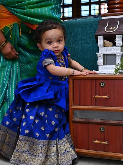 Maya Designer Studio - Custom Kid's Occasion Wear Traditional South Indian Couture photo 9
