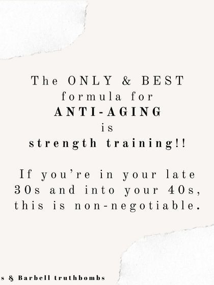 Strength training is the best anti-aging formula, and it's non-negotiable for women in their late 30s and 40s. This graphic breaks down the benefits for muscle growth, bone density, and hormone balance during perimenopause.