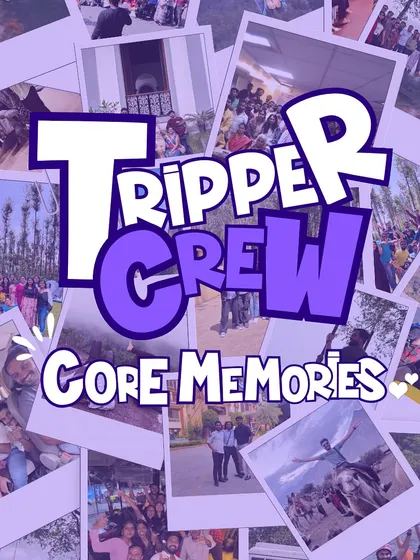 "Tripper Crew Core Memories." This polaroid-style collage is a tribute to the unforgettable moments and the people who make our trips feel like a family reunion.