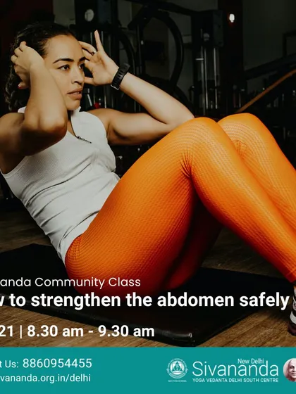A past community class focused on how to strengthen the abdomen safely. We explore yogic techniques that build core strength without causing strain, unlike conventional exercises.
