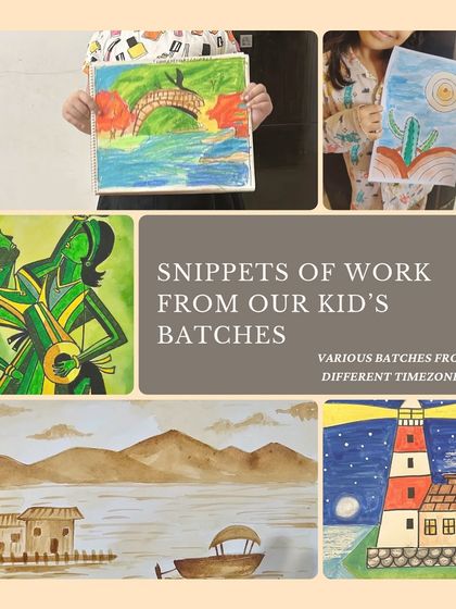 Bloom and Grow - Online Art & Craft Classes Our Students' Gallery photo 37