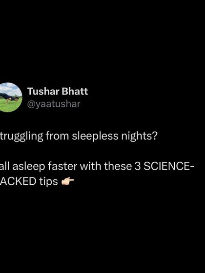For sleepless nights, I recommend three science-backed tips. Avoid screens one hour before bed, optimize your room to be dark, cool, and quiet, and follow my personal 10-3-2-1 rule for winding down.