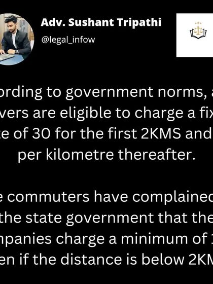 This graphic details the specific complaint against ride-hailing apps in Bengaluru. While government norms set auto fares at ₹30 for the first 2km, commuters reported being charged flat minimums of ₹100, leading to government action. This is a clear case of unfair trade practice.