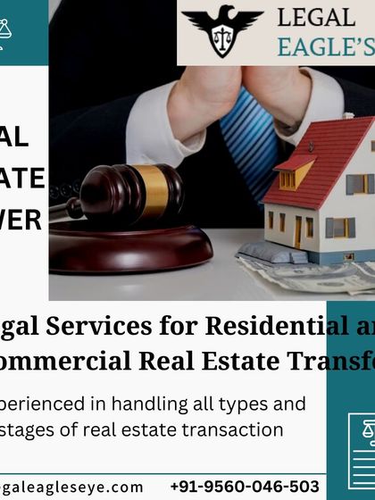 Our firm provides legal services for both residential and commercial real estate transfers. We are experienced in handling all types and stages of real estate transactions, ensuring every detail is legally sound.