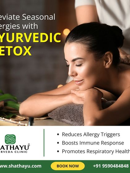 Ayurvedic detox can be highly effective in alleviating seasonal allergies. My treatments help by reducing allergy triggers within the body, boosting your immune response, and promoting better respiratory health.