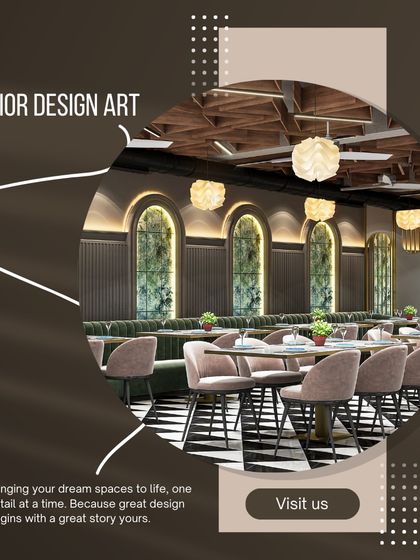 This restaurant interior is an example of my belief that great design begins with a great story. The arched windows, warm lighting, and balanced layout create a harmonious space that feels both grand and comfortable.