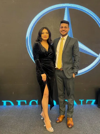 My 12th show for Mercedes-Benz, this time in Lucknow with the amazing emcee Swati Chandra. It's a privilege to be a trusted entertainer for such a prestigious brand.