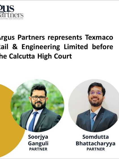 Representing Texmaco Rail & Engineering Limited, we successfully challenged the arbitrary rejection of their tender by railway authorities. The Calcutta High Court set aside the rejection, reaffirming the principle that public undertakings must adopt a transparent and fair selection process.