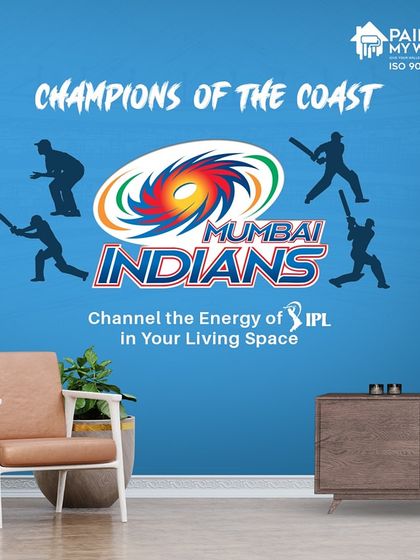 Paint My Walls - Painting Services IPL Fan Walls: Wear Your Team's Colors photo 8