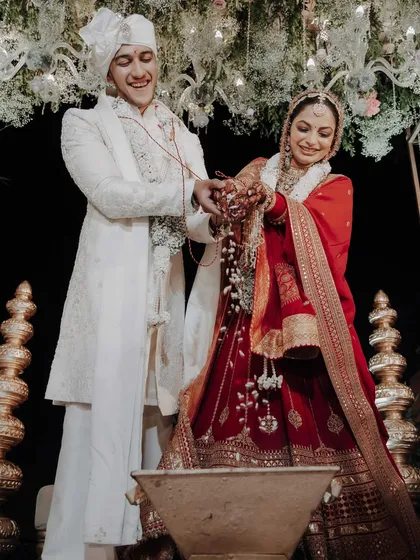 A beautiful ritual during the wedding ceremony, symbolizing the couple's journey together. We ensure every tradition is honored with grace and beauty.