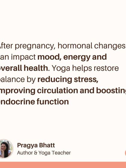 Pragya Bhatt - Therapeutic Yoga Postpartum Yoga: Gentle Recovery & Reconnection photo 45