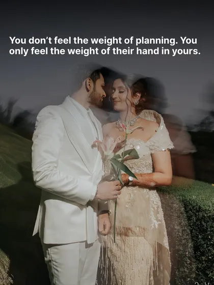 You don't feel the weight of planning. You only feel the weight of their hand in yours. This is the essence of the Copper Couple experience, allowing you to be lost in the moment, together.