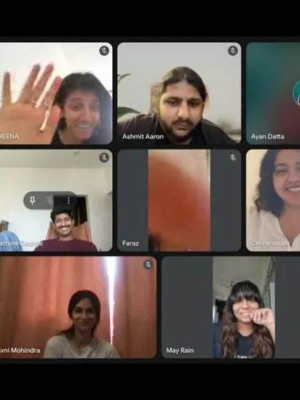 A snapshot from a recent online vocal workshop. I love creating a space where singers from anywhere can come together, learn core fundamentals, and support each other's growth.
