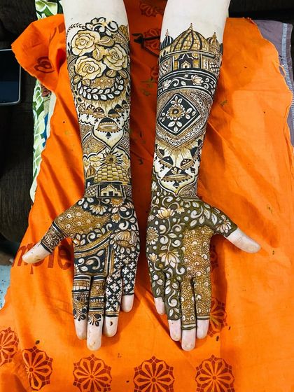 Dinesh Mehandi Arts - Special Occasion & Festive Mehendi Intricate Patterns & Floral Work photo 25