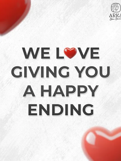 We love giving you a happy ending to your skin and hair concerns. Your satisfaction is our ultimate goal.