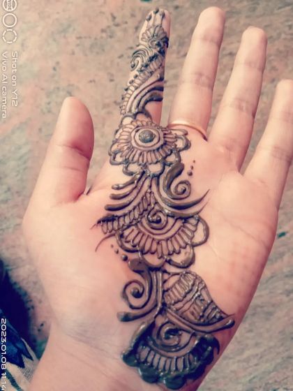 Chandu - Guest & Party Mehendi Elegant Arabic & Bail Designs photo 10