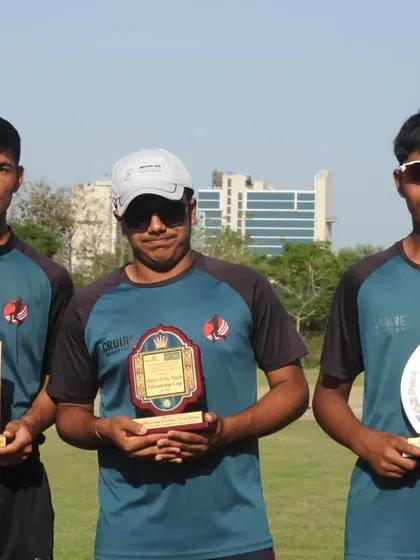 Recognizing top performers from the Friendship Cup. Garv Dhingra's incredible 160 not out was a highlight of the series.