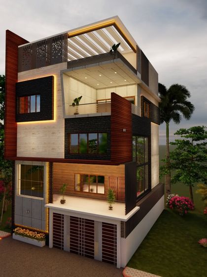 RJ Interiors & Architecture - Design & Build Services Modern Home Exteriors photo 60