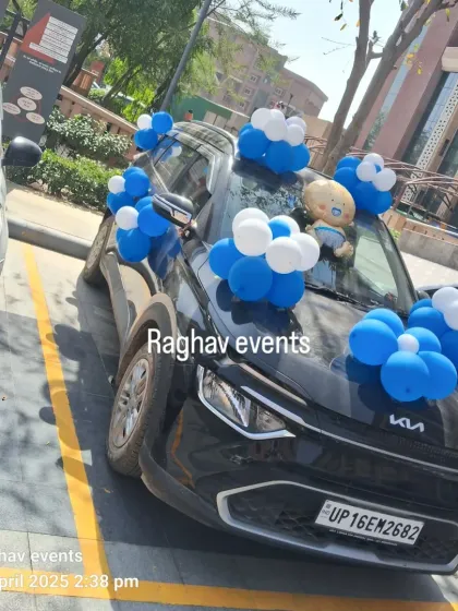 Raghav Events - Baby Celebration Decoration Welcome Car Decorations photo 5