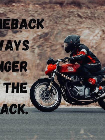 The comeback is always stronger than the setback. We support our riders through crashes and tough weekends, knowing that resilience is part of the journey.