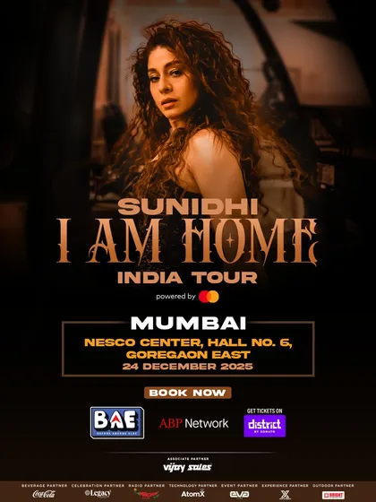 The official poster for the Mumbai show, used across all our marketing channels.