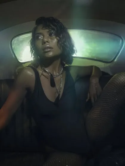 Unapologetic style. A shot from our editorial for Twisted Heads Magazine, where the car's interior becomes a moody, atmospheric set.