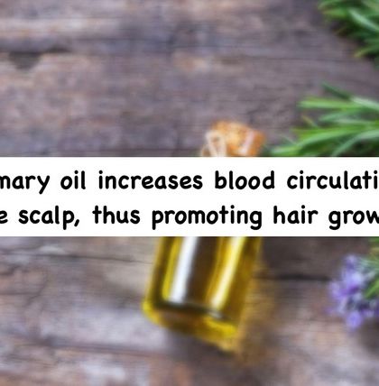 One of the primary benefits of rosemary oil is its ability to increase blood circulation to the scalp. This improved blood flow delivers more oxygen and nutrients to the hair follicles, which can promote hair growth.