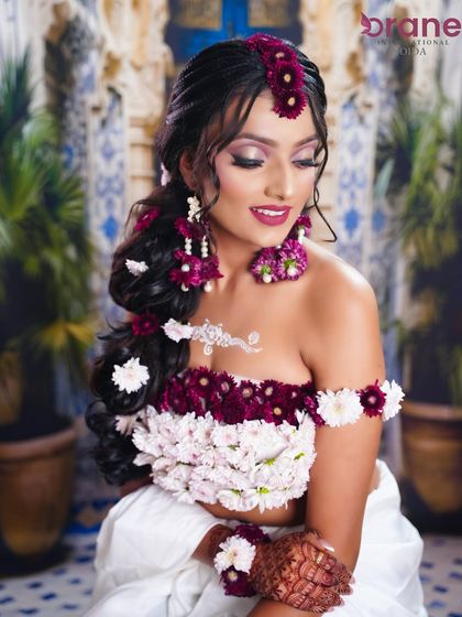 A serene and beautiful pose, capturing the essence of the mythical character Shakuntala.