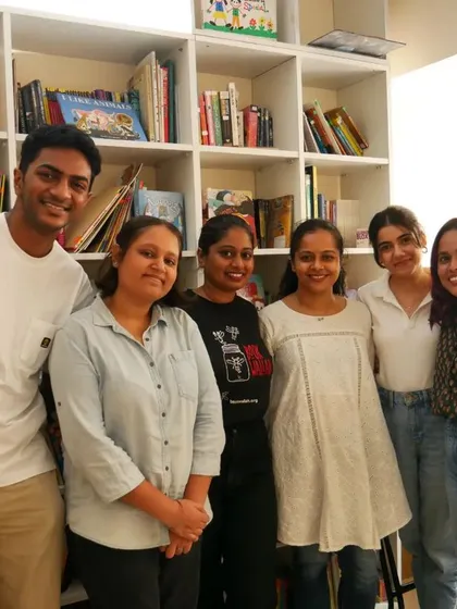 A group photo of our new Project Leaders. Welcome to the Bookwallah Family!