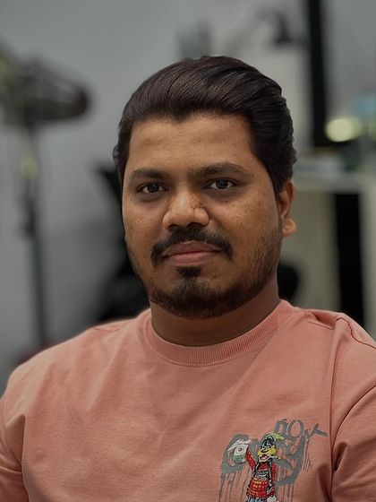 This client looks sharp and confident with his new haircut. A good cut is a major confidence booster.