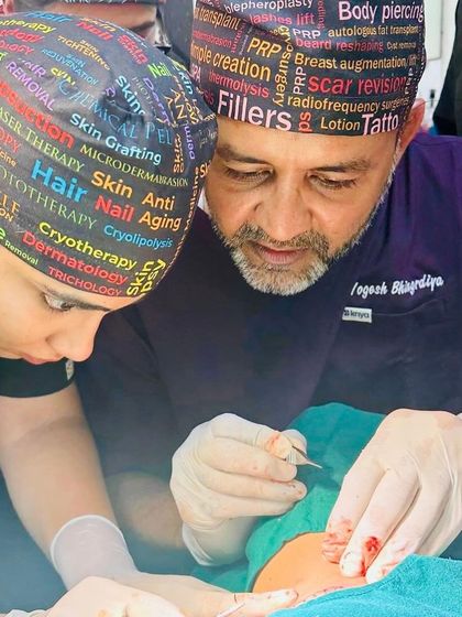 This image captures the essence of mentorship and hands-on learning in medicine. It is through such experiences that we refine our craft and become better doctors for our patients.