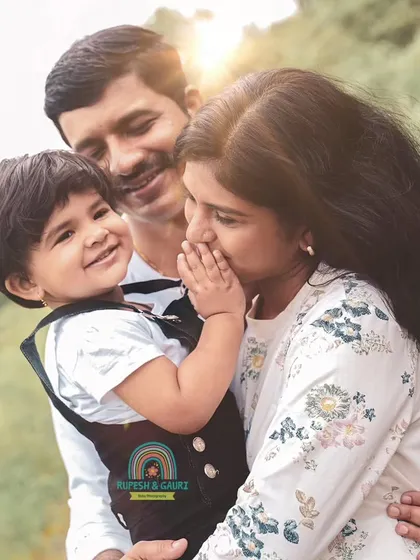 Sharing a little secret. The bond between a mother and child is so special, and we love capturing these sweet, quiet moments during our outdoor shoots.