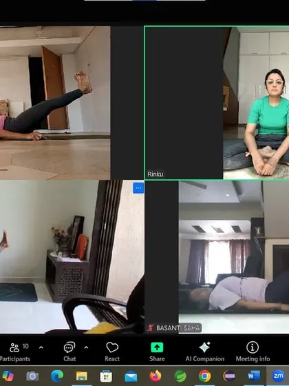 Leg raises are an effective core-strengthening exercise included in our weight management workshops. This practice helps to tone the abdominal muscles, improve digestion, and support a healthy lower back.