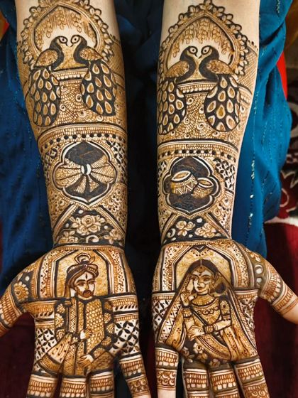 Mohak Mehendi - Mehndi Training Academy Custom Storytelling & Themed Designs photo 7