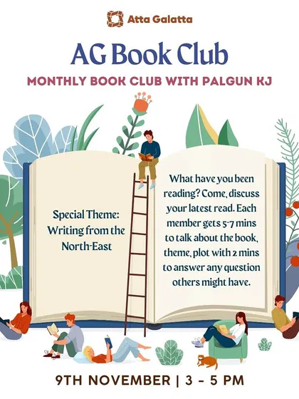 Our November book club with Palgun KJ, exploring the rich literature from North-East India. We dedicate themes to celebrate the diversity of stories from our country.
