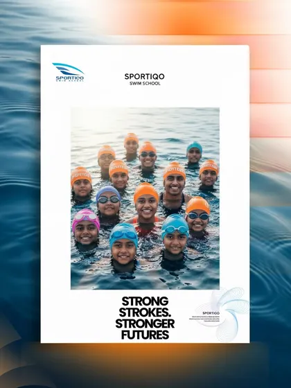 Strong strokes build stronger futures. This image of our swim team embodies the confidence and community fostered at our school.