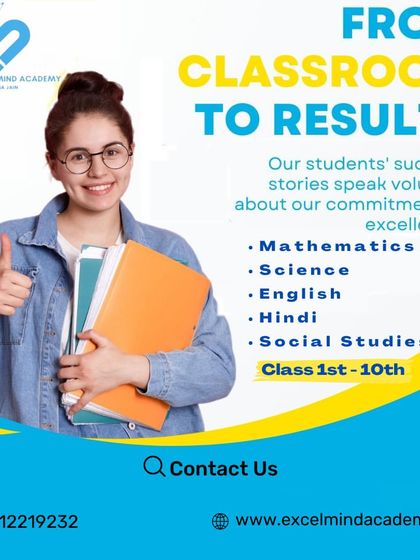 From classroom to results, our success stories speak for themselves. We offer comprehensive coaching for Classes 1st-10th in Mathematics, Science, English, Hindi, and Social Studies.