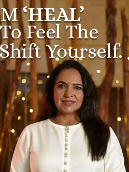 This is me, Geeta. I am here to guide you on your healing journey. If you feel lost, stuck, or heavy, know that you are not alone and that change is possible. Trust me. I'm a good healer.