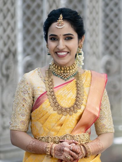 Bhuvana Reeds - Bridal Makeup Traditional Muhurtham Brides photo 27